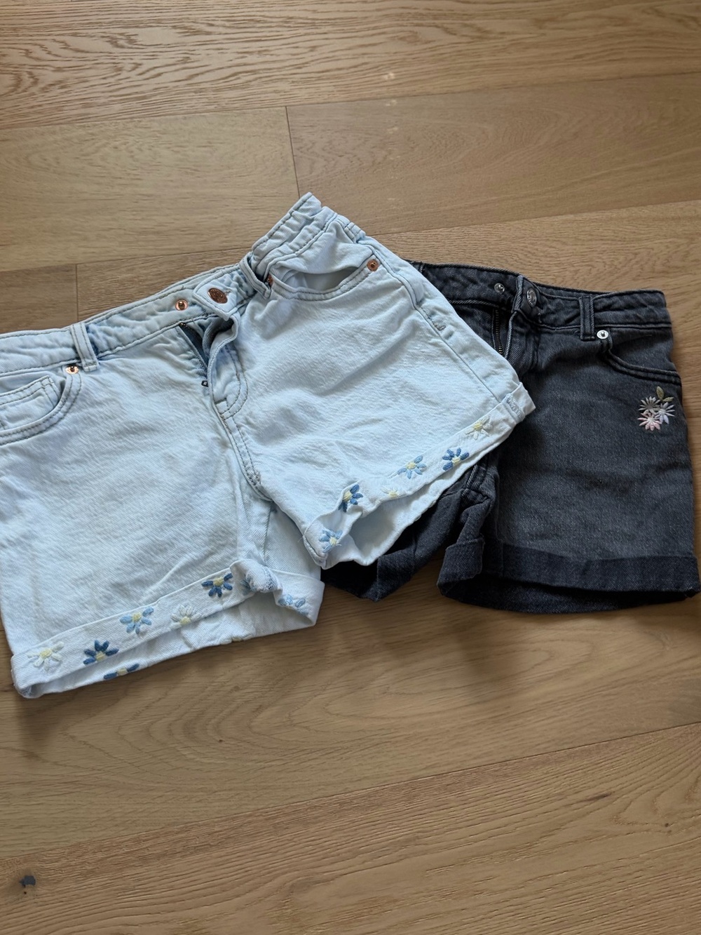 2 girls shorts - both size L
